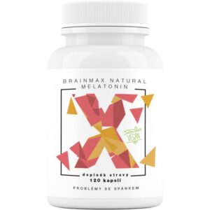 BrainMax Természetes melatonin természetes melatonin 120 gyógynövényes kapszula