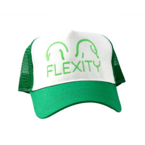 Flexity sapka zöld felirattal