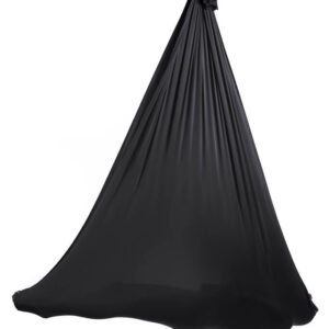 Aerialsilks Yoga Hammock Aerialsilk Fly és Aerial jógához - 4 m JUST Szín: Fekete