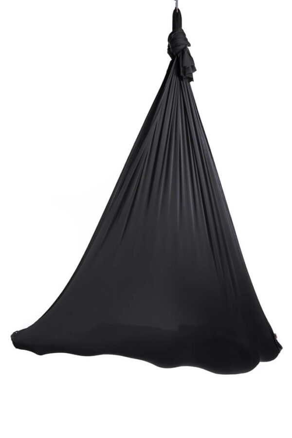 Aerialsilks Yoga Hammock Aerialsilk Fly és Aerial jógához - 4 m JUST Szín: Fekete