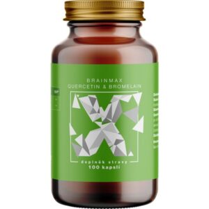 BrainMax Quercetin és Bromelain - 100 kapszula