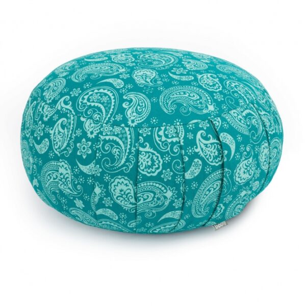 Bodhi Yoga Bodhi Zafu meditációs párna Maharaja 38 cm x 20 cm - tönköly Szín: Kék