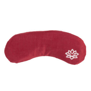 Bodhi Yoga Bodhi meditációs szempárna levendulával 23 cm Szín: Bordó