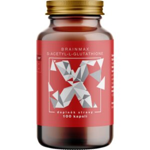 BrainMax S-acetil-L- glutation kapszula 100 mg - 100