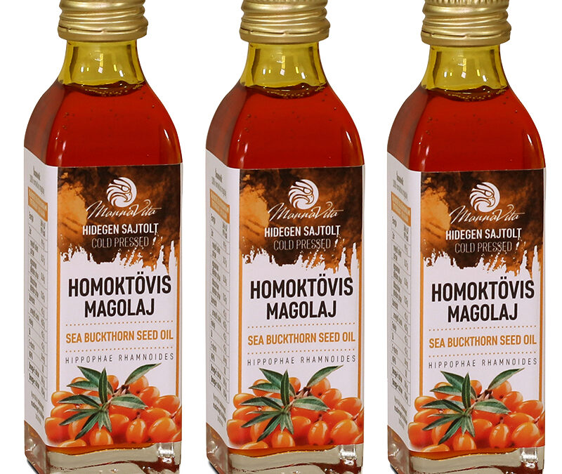 Mannavita Homoktövis Magolaj, 40ml (3 db)