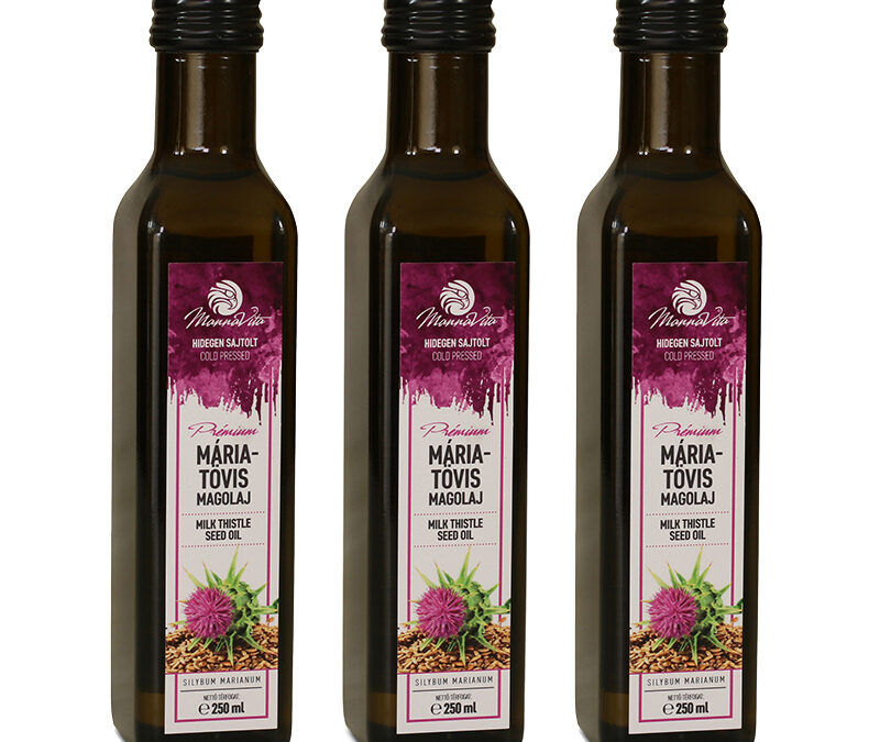 Mannavita Máriatövis Magolaj, 250ml (3 db)