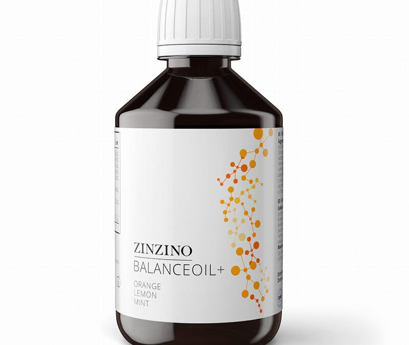 Zinzino Balance Oil+ narancs-citrom-menta, 300ml