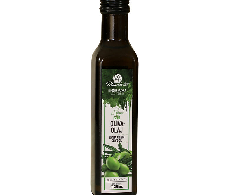 Mannavita PRÉMIUM Extra Szűz OLIVA OLAJ, 250ml