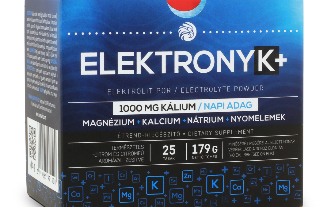 ElektronyK+ Tasakos italpor 1000mg Kálium / napi adag (2 db)