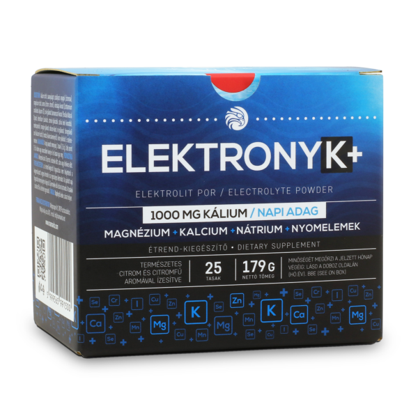 ElektronyK+ Tasakos italpor 1000mg Kálium / napi adag, 25 tasak