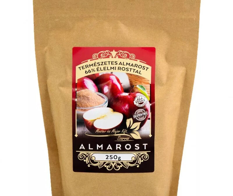 Természetes almarost 66% élelmi rosttal, 250g