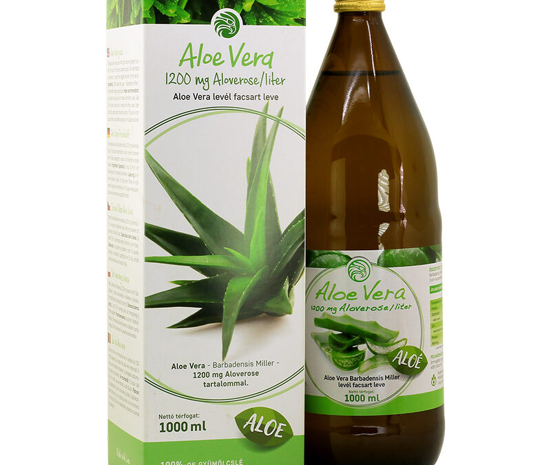 Mannavita ALOE VERA ital 100%-os, 6 x 1000ml (5+1 ajándék)