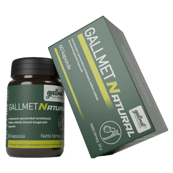 GALLMET Natural epesav kapszula, 60db
