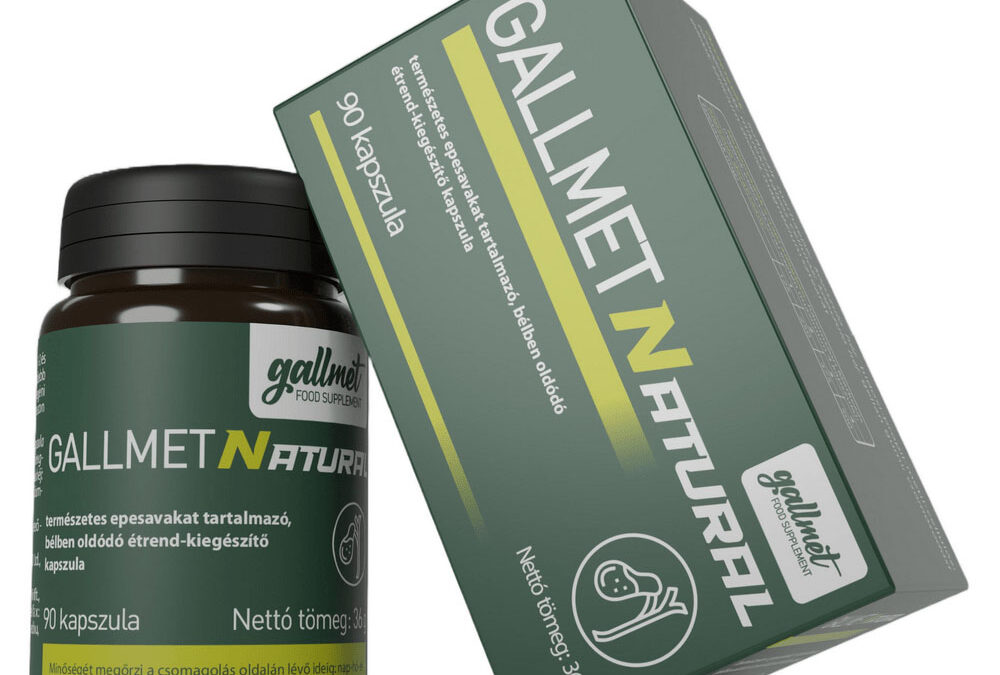 GALLMET Natural epesav kapszula, 90db