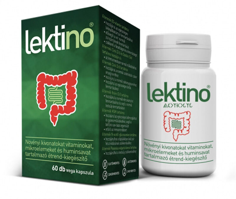 Lektino kapszula étrendkiegészítő, 60db