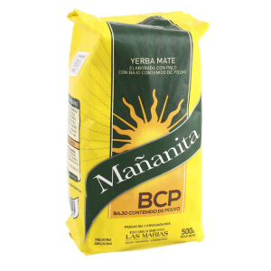 Mananita Yerba mate Elaborada Con Palo, 500g