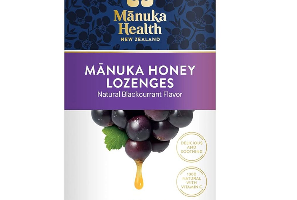 Manuka mézes cukorka Fekete Ribizlivel, 15 db