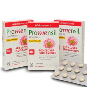 Promensil 40mg vöröshere izoflavon, 30db (3x)