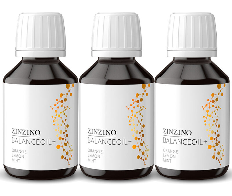 Zinzino Balance Oil+, narancs-citrom-menta, 100ml (3 db)