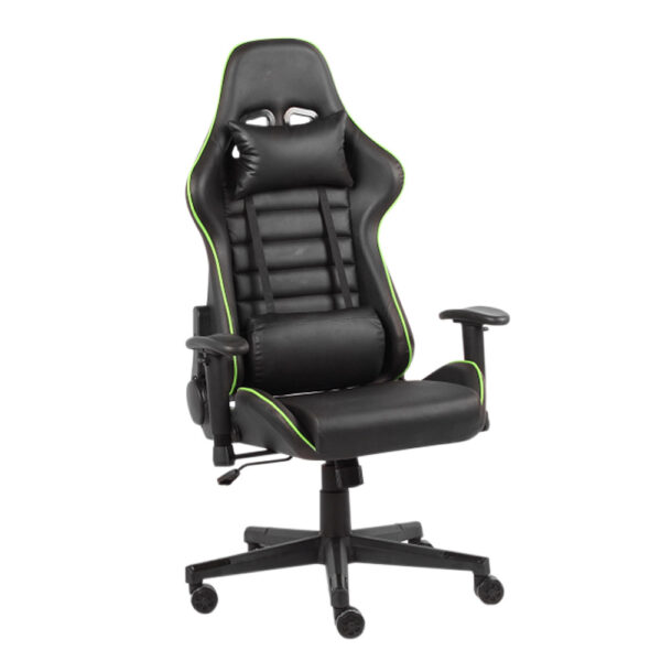 Gamer szék több színben - pro-fekete-zöld