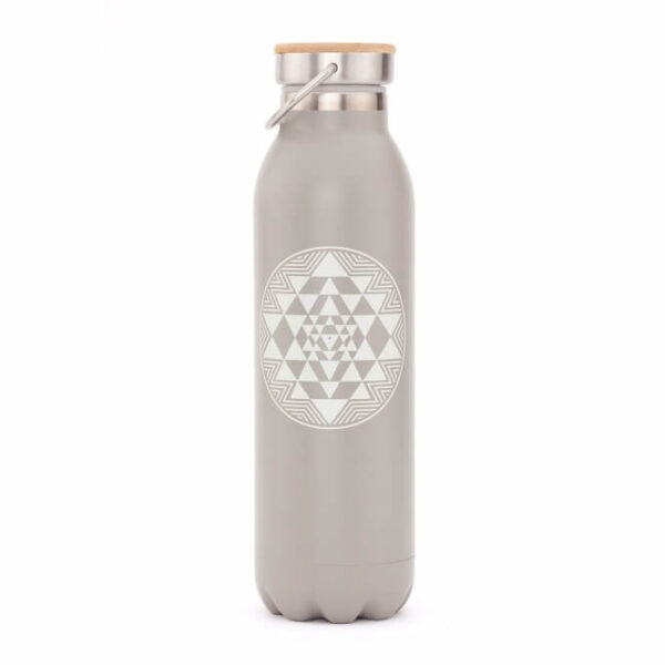 Bodhi Yoga Bodhi vákuum palack termosz 600 ml Szín: szürke
