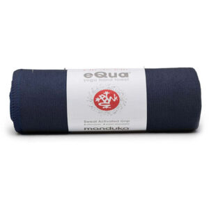Manduka equa® jóga törölköző - Midnight 67 x 40 cm