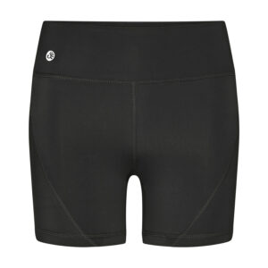 Bodhi Niyama Essentials Női Biker Shortie Leggings rövid biker nadrág jógához és fitneszhez fekete Méret: M