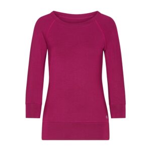 Bodhi Yamadhi Bodhi Yoga Yamadhi Casual felső 3/4 ujjú lila szőlő Veľkosť: L