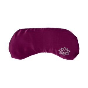 Bodhi Yoga Bodhi selyem meditációs szempárna levendulával 24 cm Szín: Padlizsán