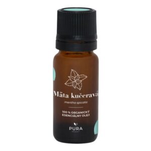 PURA product PURA 100% tisztaságú bio illóolaj  menta 10 ml FOOD GRADE
