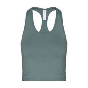 Bodhi Niyama Essentials Cropped Tank Dusty Turquoise rövid póló zöld-kék Méret: M