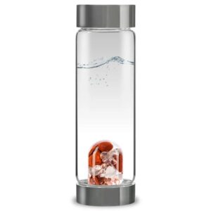 Phoenix Import Vita Juwel ViA Fitness üvegpalack féldrágakővel 500 ml