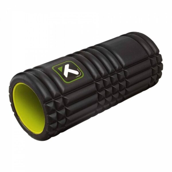 Trigger Point masszázshenger foam roller Grid fascális masszázshoz 33 cm Szín: Fekete