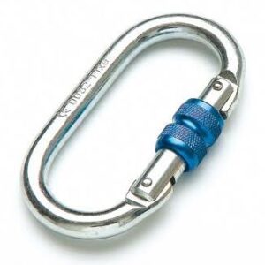 Aerialsilks Aerial acél ovális karabiner forgózárral 23 kN