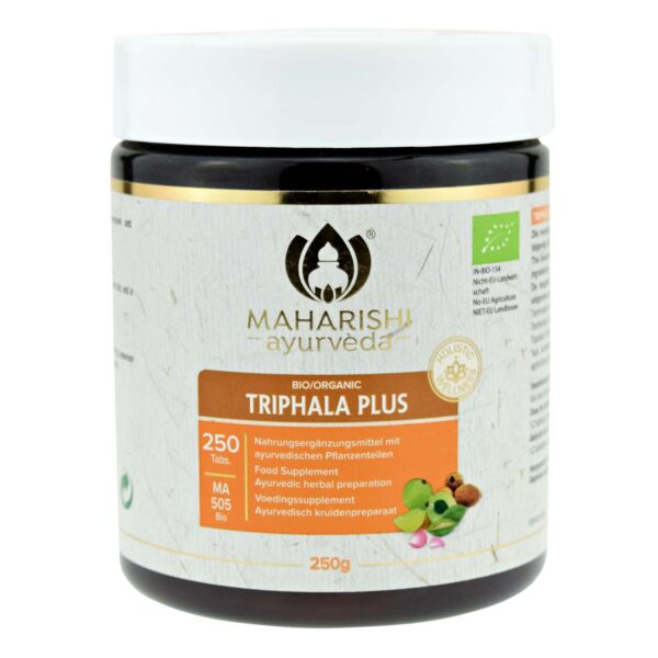 Maharishi Ayurveda Triphala Plus 60, 250 db BIO tabletta Térfogat: 250 db