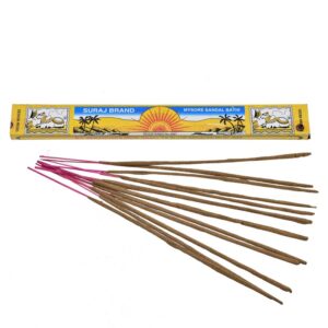 Sat Nam Suraj Brand Incense füstölő rudak szantálfa 10 g