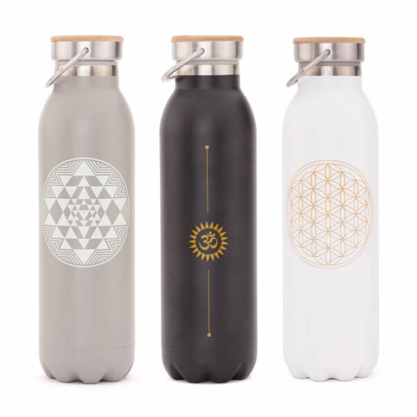 Bodhi Yoga Bodhi vákuum palack termosz 600 ml Szín: Szürke (antracit)