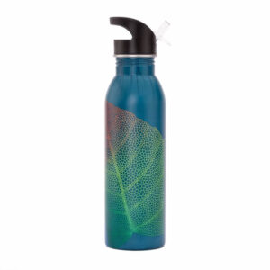 Bodhi Yoga Bodhi palack rozsdamentes acél szívószállal 700 ml Farba: Tmavomodrá