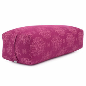 Bodhi Yoga Bodhi Salamba Maharaja Bolster jógához Lotus Berry (rózsaszín) Töltelék: Kapok