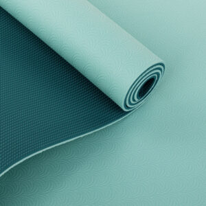 Bodhi Yoga Bodhi Lotus Pro TPE puha jógaszőnyeg 183 x 60 cm x 6 mm Szín: Aqua/Petroleum