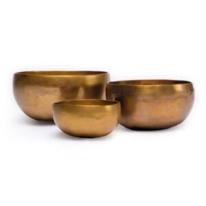 Phoenix Import Phoenix De-Wa tibeti hangtál 15 cm, kézzel készített, kalapáccsal