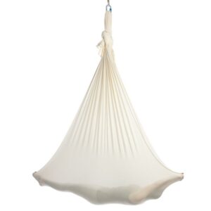 Aerialsilks Aerial Yoga Natura Yoga Hammock hálókészlet Fly jógához és Aerial jógához - 5 m Szín: fehér