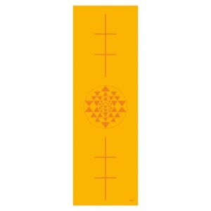 Bodhi Yoga Bodhi Leela Yantra jóga szőnyeg 4mm Szín: Sárga