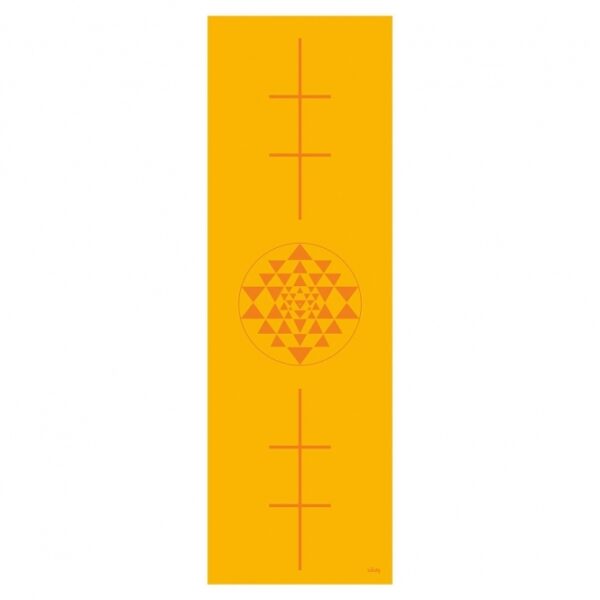 Bodhi Yoga Bodhi Leela Yantra jóga szőnyeg 4mm Szín: Sárga