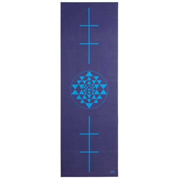Bodhi Yoga Bodhi Leela Yantra jóga szőnyeg 4mm Szín: Sötétkék