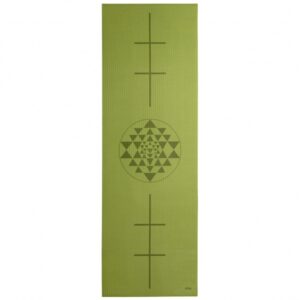 Bodhi Yoga Bodhi Leela Yantra jóga szőnyeg 4mm Szín: Zöld