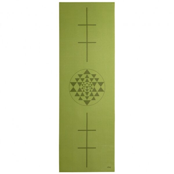 Bodhi Yoga Bodhi Leela Yantra jóga szőnyeg 4mm Szín: Zöld