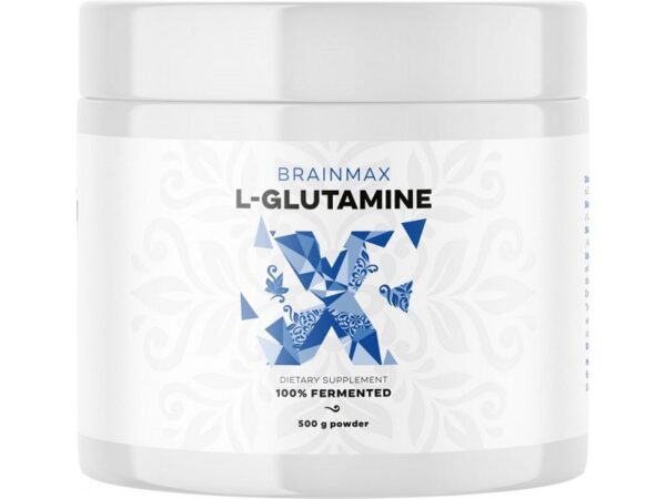 BrainMax L-glutamin 500 g