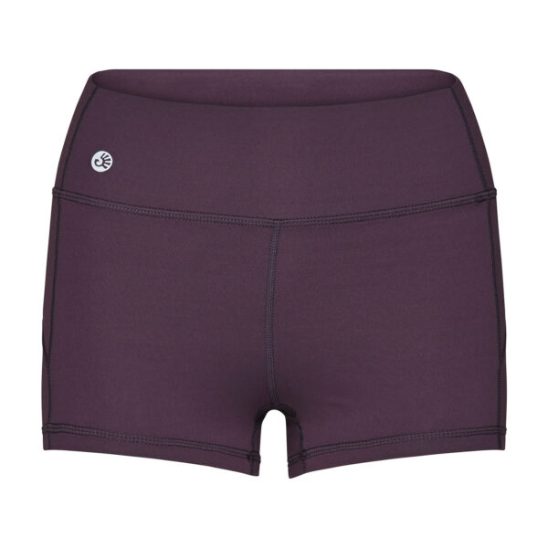 Bodhi Niyama Essentials Shortie Leggings extra rövid jóga és fitnesz nadrág lila Méret: M