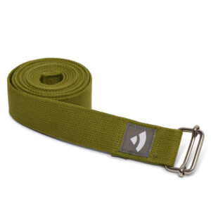 Bodhi Yoga Bodhi Joga heveder ASANA BELT csúszó csattal 250 cm Szín: Zöld